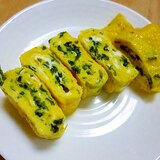 お弁当に♪わかめごはんの素入り卵焼き